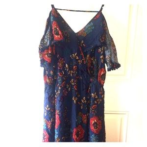 Off-Shoulder Floral dress